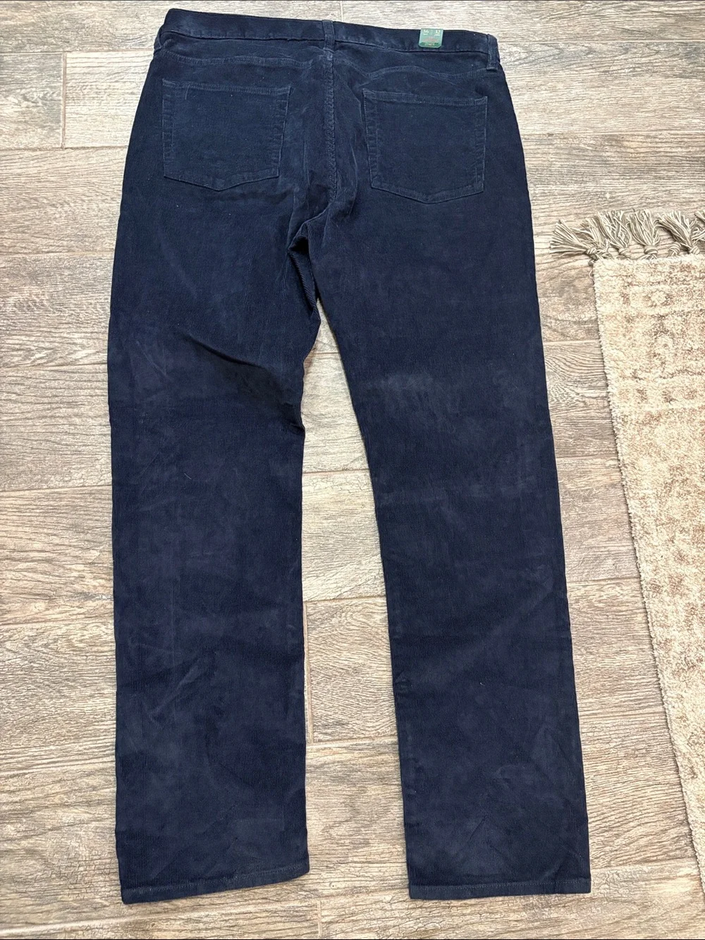 J. Crew Men's Navy Corduroy Pants Size 36 x 32